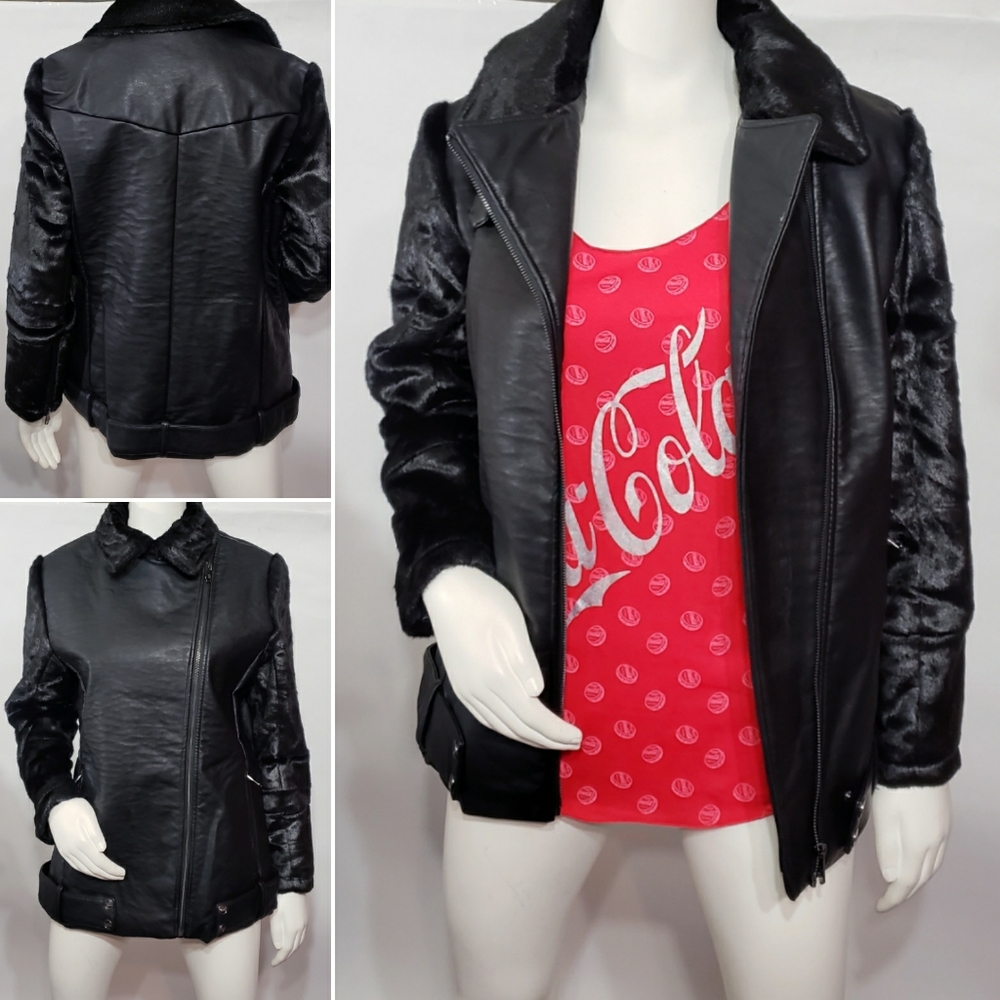 Nanette Lepore Faux Leather Jacket